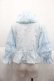 画像2: Angelic Pretty / Classic Frillフード付ブラウス  サックス I-25-10-04-047-AP-BL-SA-ZI (2)