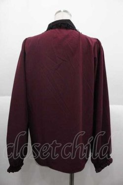 画像2: NOEMIE / 推しカラー長袖ブラウス M ボルドー I-25-10-04-048-LO-BL-SA-ZI