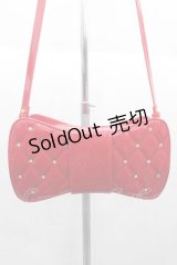 Angelic Pretty / キルティング宝石リボンポシェット  赤 I-25-10-04-006-AP-BG-HR-ZI