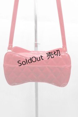 画像2: Angelic Pretty / キルティング宝石リボンポシェット  赤 I-25-10-04-006-AP-BG-HR-ZI