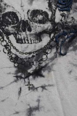 画像3: Ozz Croce / スカルｘタイダイ染めカットソー  グレーｘ白 I-25-10-04-054-OO-TO-HR-ZI