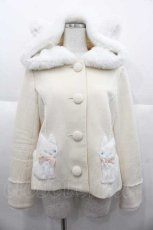 画像1: Angelic Pretty / TwinCatショートコート  ピンク I-25-10-04-067-AP-CO-SA-ZI (1)
