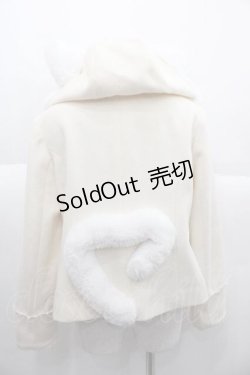 画像2: Angelic Pretty / TwinCatショートコート  ピンク I-25-10-04-067-AP-CO-SA-ZI