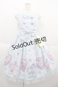 Angelic Pretty / Compact Toysジャンパースカート  サックス I-25-10-04-068-AP-OP-SA-ZI