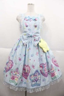 画像1: Angelic Pretty / Compact Toysジャンパースカート  サックス I-25-10-04-068-AP-OP-SA-ZI