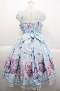 画像2: Angelic Pretty / Compact Toysジャンパースカート  サックス I-25-10-04-068-AP-OP-SA-ZI