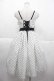 画像2: Angelic Pretty / Angelinaジャンパースカート  白Ｘ黒 I-25-10-04-070-AP-OP-SA-ZI (2)