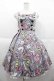 画像1: Angelic Pretty / Fancy Stationeryジャンパースカート  グレー I-25-10-04-073-AP-OP-SA-ZI (1)