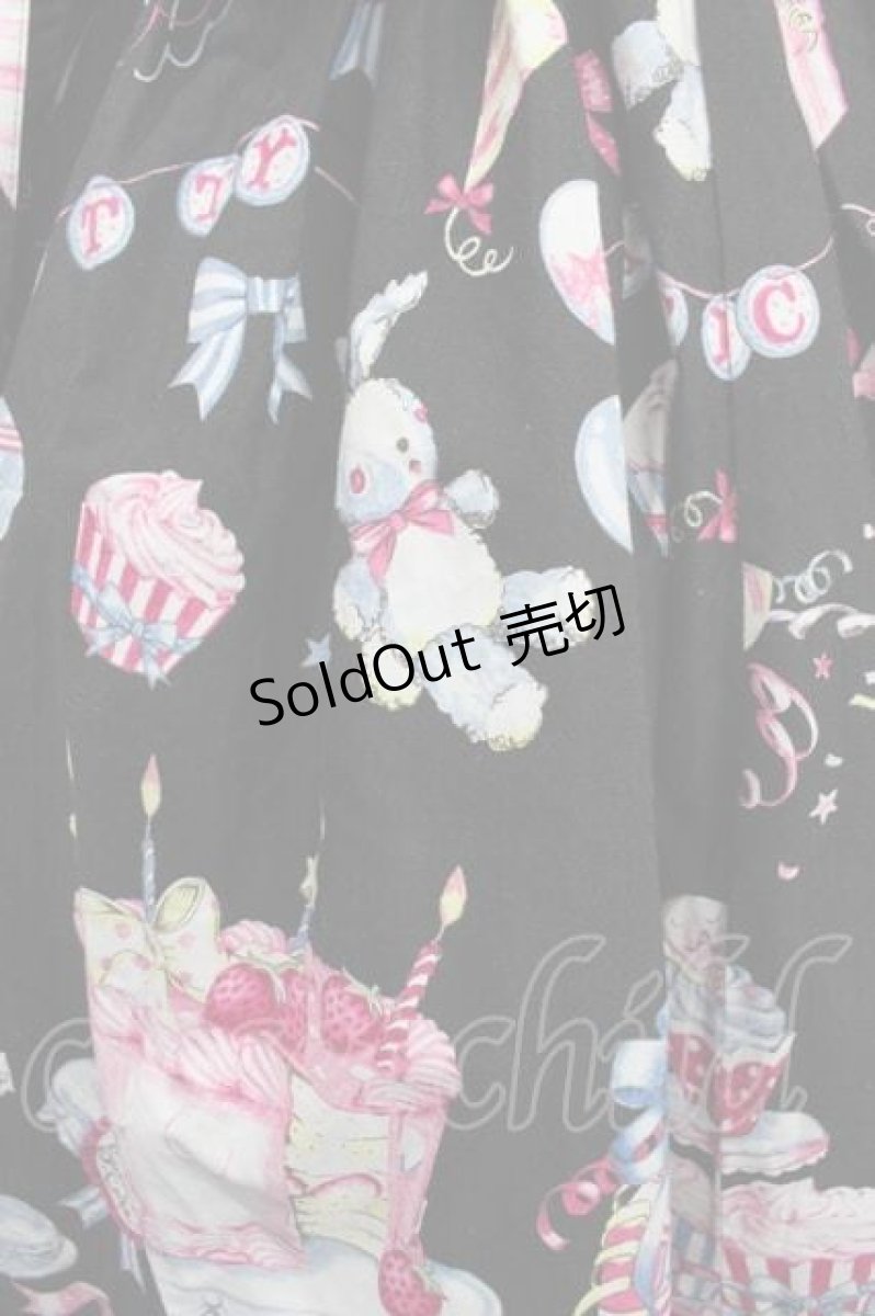 画像3: Angelic Pretty / Merry Making Partyワンピース  黒 I-25-10-04-074-AP-OP-SA-ZI (3)
