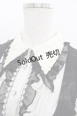 画像3: FRILL / 刺繍ノースリーブワンピース  黒ｘ白 I-25-10-04-085-HN-OP-HR-ZI