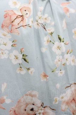 画像5: PINK HOUSE / 桜Teddyプリントワンピース  サックス I-25-10-04-091-LO-OP-SA-ZI