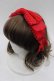 画像1: Angelic Pretty / レースハートチャーム羽根リボンカチューシャ  アカ I-25-10-04-101-AP-AC-SA-ZI (1)