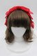画像2: Angelic Pretty / レースハートチャーム羽根リボンカチューシャ  アカ I-25-10-04-101-AP-AC-SA-ZI (2)