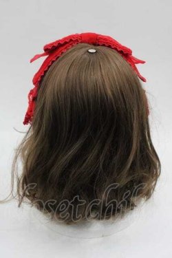 画像3: Angelic Pretty / レースハートチャーム羽根リボンカチューシャ  アカ I-25-10-04-101-AP-AC-SA-ZI