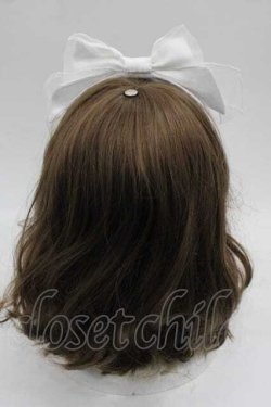 画像2: Angelic Pretty / 羽根チャームカチューシャ  白 I-25-10-04-102-AP-AC-SA-ZI