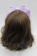 画像2: Angelic Pretty / 羽根チャームカチューシャ  ラベンダー I-25-10-04-103-AP-AC-SA-ZI (2)