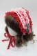 画像1: Angelic Pretty / Little Strawberryヘッドドレス  赤 I-25-10-04-108-AP-AC-SA-ZI (1)