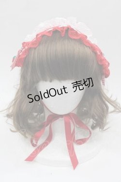 画像2: Angelic Pretty / Little Strawberryヘッドドレス  赤 I-25-10-04-108-AP-AC-SA-ZI