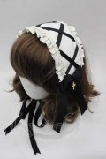 Angelic Pretty / True Dollヘッドドレス  アイボリーＸ黒 I-25-10-04-113-AP-AC-SA-ZI