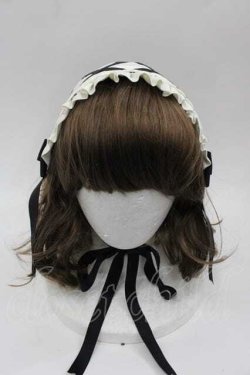 画像2: Angelic Pretty / True Dollヘッドドレス  アイボリーＸ黒 I-25-10-04-113-AP-AC-SA-ZI