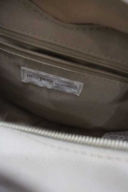 画像4: m petit by misako / ハートポシェット  白 I-25-10-04-009-LO-BG-SA-ZI