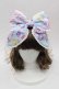 画像1: Angelic Pretty / Toy's Donut Dinerヘアバンド  サックス I-25-10-04-114-AP-AC-SA-ZI (1)