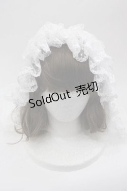 画像2: Hoshibako Works / サマーアリスソフトボンネット  白 I-25-10-04-117-LO-AC-SA-ZI