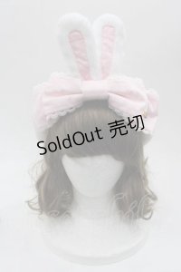 Angelic Pretty / Dolly Bunnyベレー  アイボリーＸピンク I-25-10-04-118-AP-AC-SA-ZI