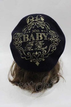 画像1: BABY,THE STARS SHINE BRIGHT / BABY　ANNIVERSARYベレー  ネイビー I-25-10-04-119-BA-AC-SA-ZI