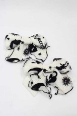 画像1: Angelic Pretty / Girl’s Heartリボンクリップ  アイボリー I-25-10-04-120-AP-AC-SA-ZI (1)