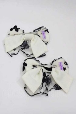 画像2: Angelic Pretty / Girl’s Heartリボンクリップ  アイボリー I-25-10-04-120-AP-AC-SA-ZI