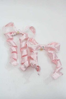 画像1: BABY,THE STARS SHINE BRIGHT / Eternal Ribbon Featheryリボンクリップ  ピンク I-25-10-04-121-BA-AC-SA-ZI