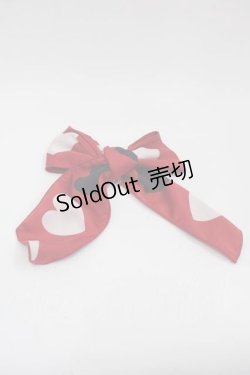 画像1: Angelic Pretty / Dolly Heartバレッタ  赤 I-25-10-04-123-AP-AC-SA-ZI