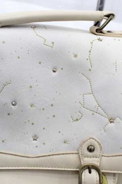 画像4: axes femme POETIQUE / 星座サッチェルBAG  ベージュ I-25-10-04-010-AX-BG-SA-ZI