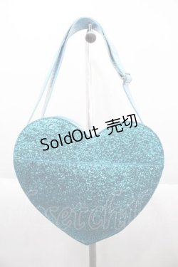 画像2: MILK / グリッターハートショルダー  青 I-25-10-04-011-ML-BG-SA-ZI