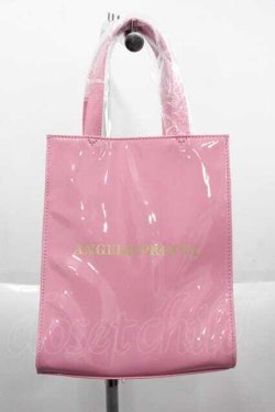 画像2: Angelic Pretty / ショッパー風トートバッグ  濃ピンク I-25-10-04-013-AP-ZA-SA-ZI