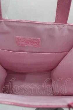 画像3: Angelic Pretty / ショッパー風トートバッグ  濃ピンク I-25-10-04-013-AP-ZA-SA-ZI