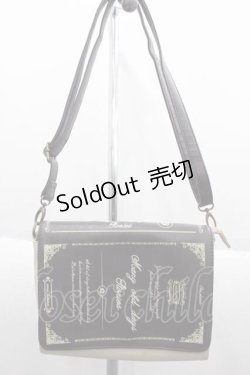 画像1: axes femme / BOOK型ショルダーバッグ  ブラウンＸアイボリー I-25-10-04-021-AX-BG-SA-ZI