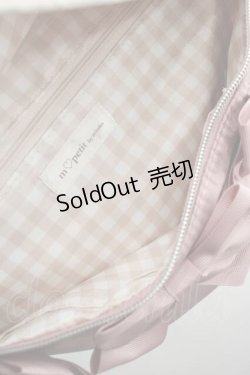 画像3: m petit by misako / リボン付きボディバッグ  ピンク I-25-10-04-024-LO-BG-SA-ZI