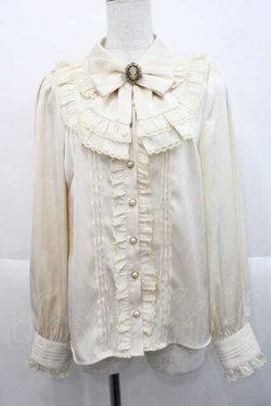 画像1: Amavel / Antique Dollフリルブラウス  ベージュ I-25-10-10-005-CA-BL-SA-ZI