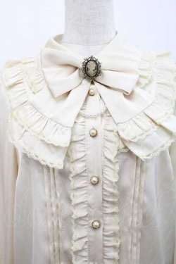画像3: Amavel / Antique Dollフリルブラウス  ベージュ I-25-10-10-005-CA-BL-SA-ZI