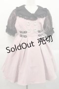 DearMyLove / キラキラビジューテーラードレースワンピース L ピンク I-25-10-10-048-EL-OP-SA-ZI