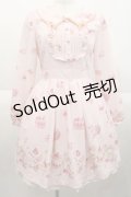 LIZ LISA / 【sanrio×LIZ LISA】スイートケーキ柄ワンピース  ピンク I-25-10-10-061-LO-OP-SA-ZI