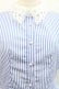 画像3: tocco closet / ストライプ半袖ワンピース  青Ｘ白 I-25-10-10-075-LO-OP-SA-ZI (3)