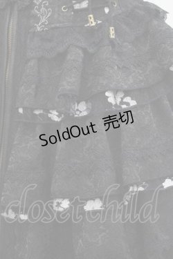 画像5: Ozz oneste / チャイナ&レースアップキャミビスチェジャンパースカート  黒 I-25-10-10-078-OO-OP-SA-ZI