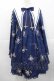 画像1: To Alice / プラネタリウムワンピース  ネイビーＸ白 I-25-10-10-079-LO-OP-SA-ZI (1)