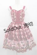 Angelic Pretty / TOY MARCHジャンパースカート  ボルドー I-25-10-10-080-AP-OP-SA-ZI