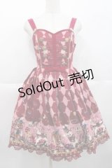 Angelic Pretty / TOY MARCHジャンパースカート  ボルドー I-25-10-10-080-AP-OP-SA-ZI