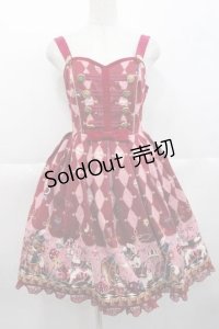 Angelic Pretty / TOY MARCHジャンパースカート  ボルドー I-25-10-10-080-AP-OP-SA-ZI