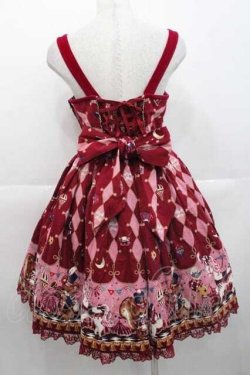 画像2: Angelic Pretty / TOY MARCHジャンパースカート  ボルドー I-25-10-10-080-AP-OP-SA-ZI